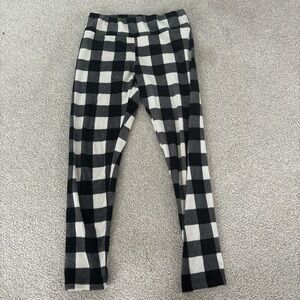 Black and White Checkered pajama pants